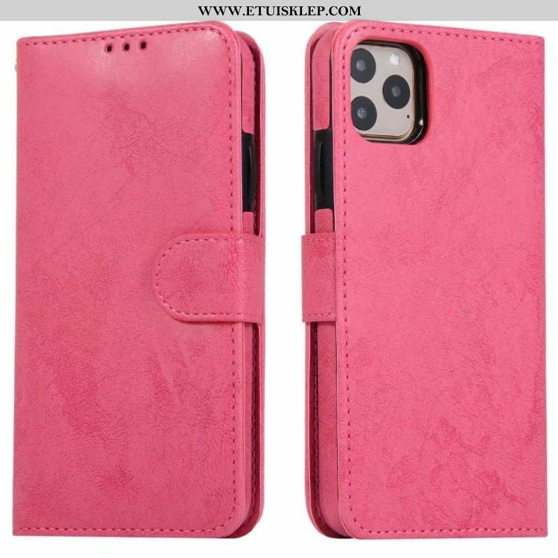 Etui Skórzany Futerał do iPhone 14 Vintage Odpinany